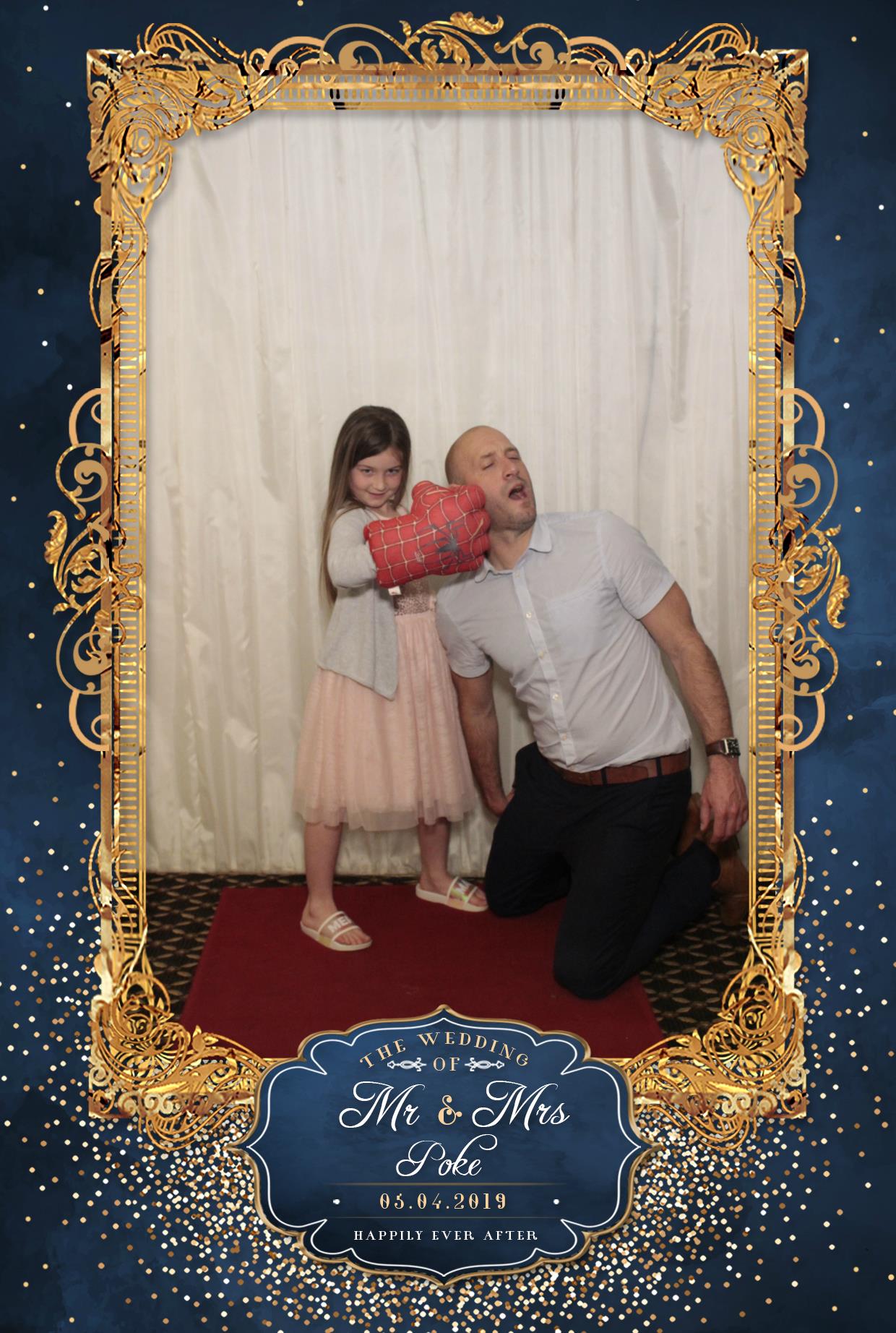 Mr & Mrs Poke | View more photos from the event at gallery.myphotoboothexperience.co.uk/u/MyPhotoBoothExperienceLtd/Mr-Mrs-Poke